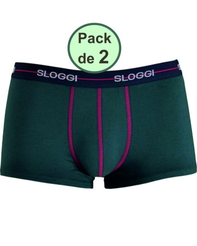 Pack 2 Boxer Sloggi Start Short Col. V014