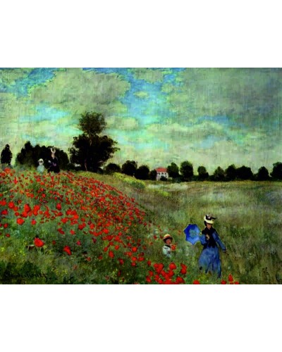 Les Coquelicots, Monet
