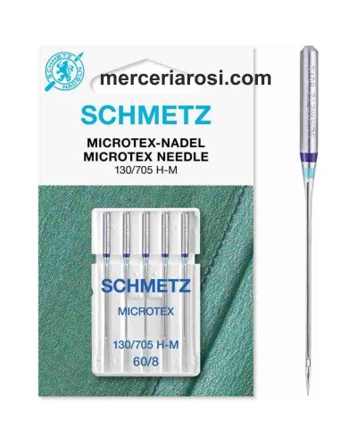 Agujas Schmetz Microtex del 60
