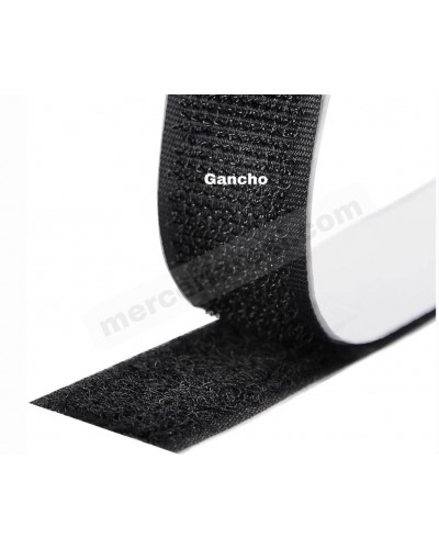 Cinta de velcro adhesiva 1 parte (Gancho)