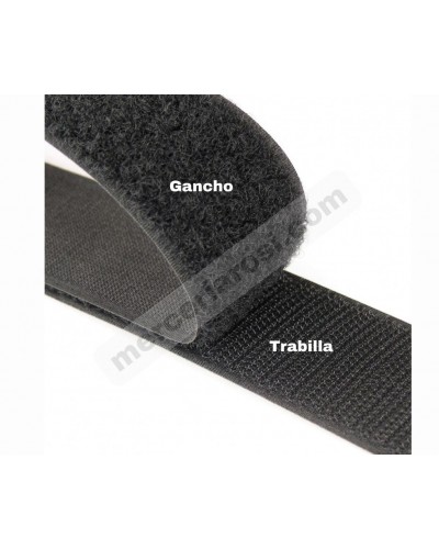 Cinta de velcro para coser 2 Partes (Gancho + Trabilla)