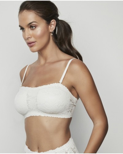 Sujetador bandeau tirantes extraíbles 10916