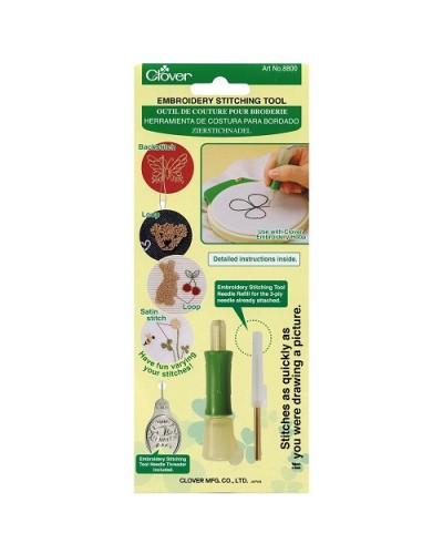 Herramienta para bordado Clover