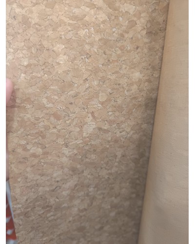 Tela de corcho de 140 cm de ancha (trozo de 75 cm)