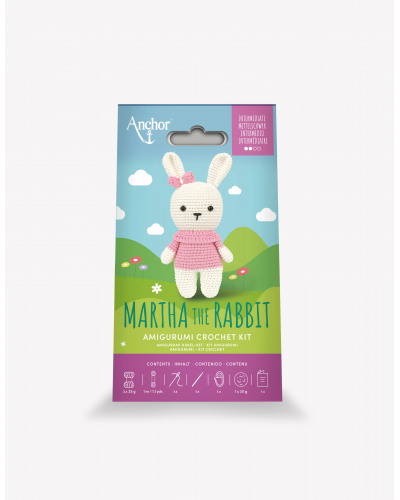 Amigurumi Crochet Kit "Martha el conejo"