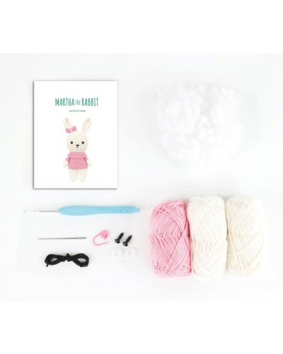 Amigurumi Crochet Kit "Martha el conejo"