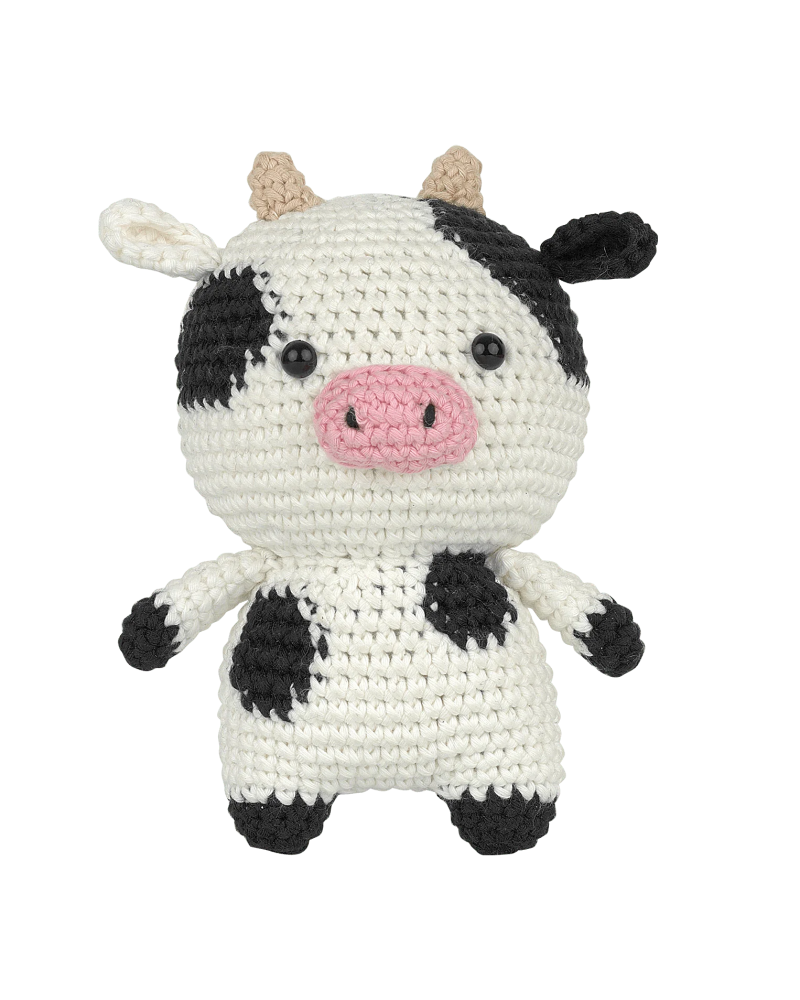 Amigurumi Crochet Kit "Gertie la vaca"