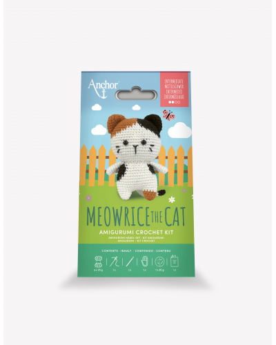 Amigurumi Crochet Kit "Meowrice el gato"