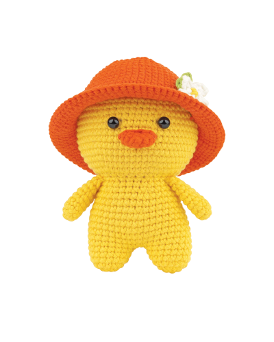 Amigurumi Crochet Kit "Daphne el pato"