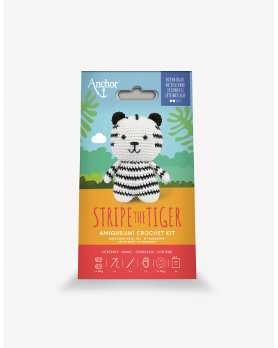 Amigurumi Crochet Kit "Stripe el tigre"