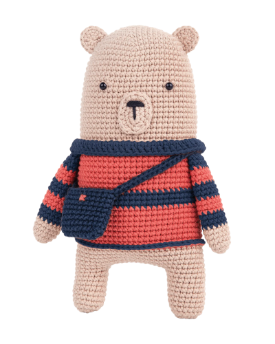 Amigurumi Crochet Kit "Benji el oso"