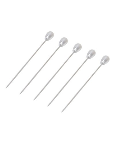 Alfileres perlados cabeza lágrima