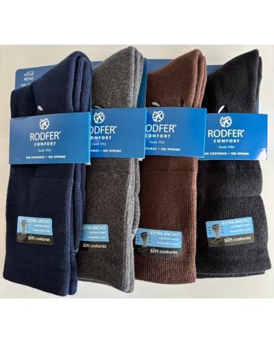 Calcetín hombre anti presión sin costuras