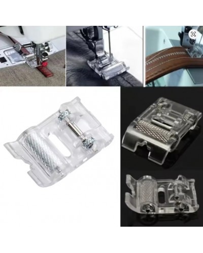 Prensa telas con rodillo para coser cuero y terciopelo