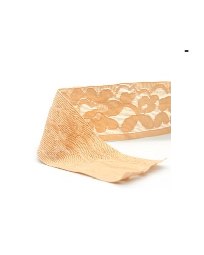 Puntilla elástica con silicona