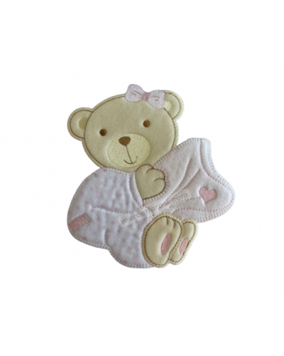 Parches termoadhesivos infantiles. Oso almohada