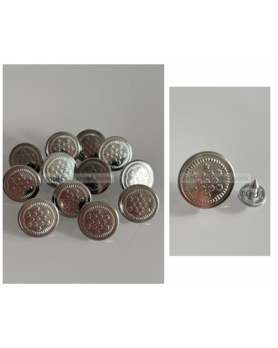 Botones para tejanos 17 mm Estrellas
