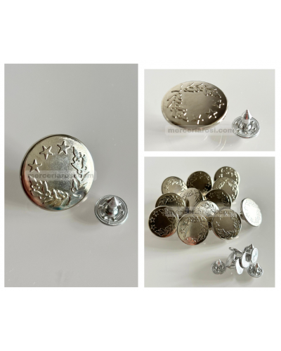 Botones tejanos 20 mm Estrellas