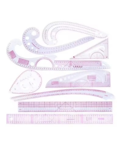 Set 9 reglas costura modista