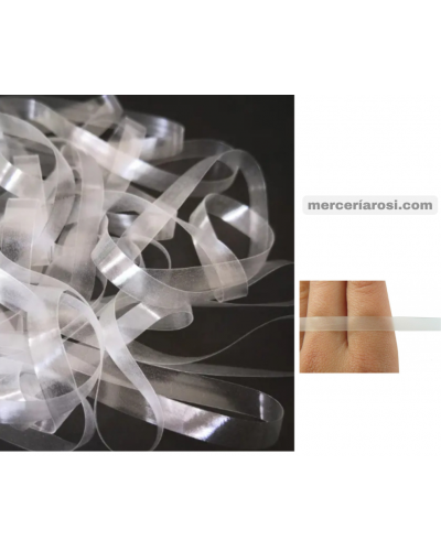 Cinta transparente de silicona