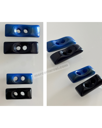 Botón trenca rectangular