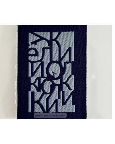 Parche termoadhesivo. Letras