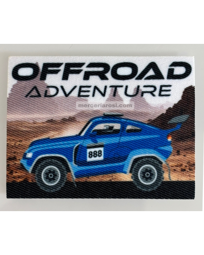 Parche termoadhesivo. Adventure