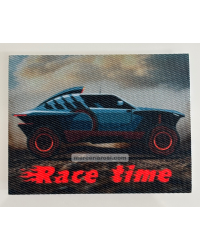 Parche termoadhesivo. Race time