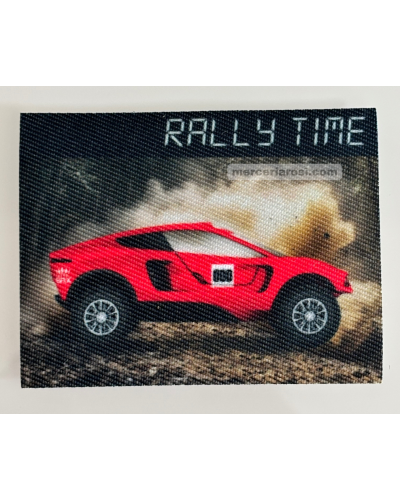 Parche termoadhesivo. Rally
