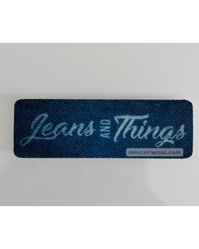 Parche termoadhesivo. Jeans things