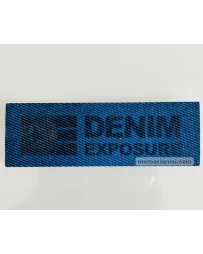 Parche termoadhesivo. Exposure denim