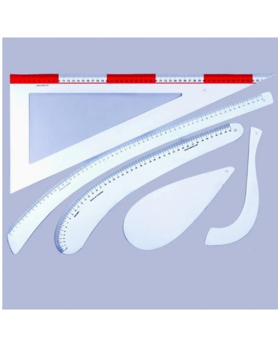 Kit 5 reglas de costura