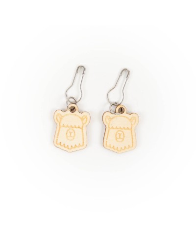 Marcador madera animales