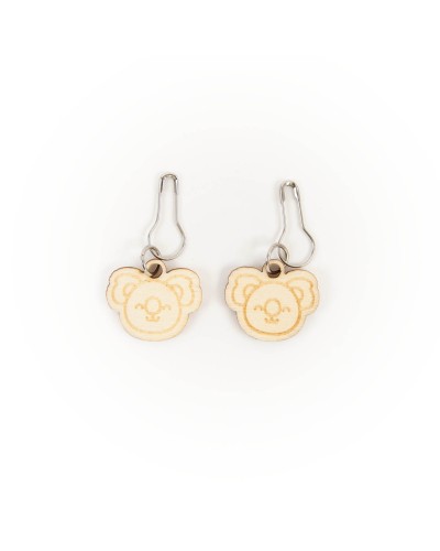 Marcador madera animales