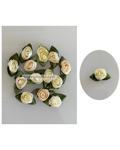 Flor de raso (3 cm)