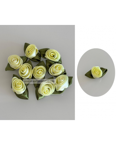 Flor de raso (3 cm)