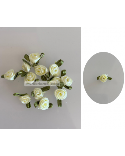 Flor de raso mini (1cm)