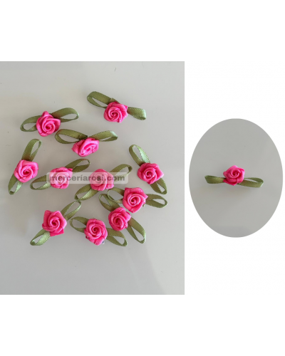 Flor de raso mini (1cm)