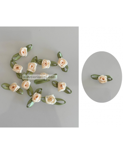Flor de raso mini (1cm)