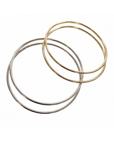 Aros de metal para bolsos.