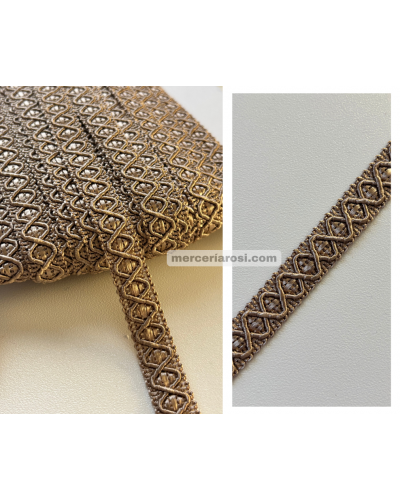 Galón pasamanería rombos (12 mm).