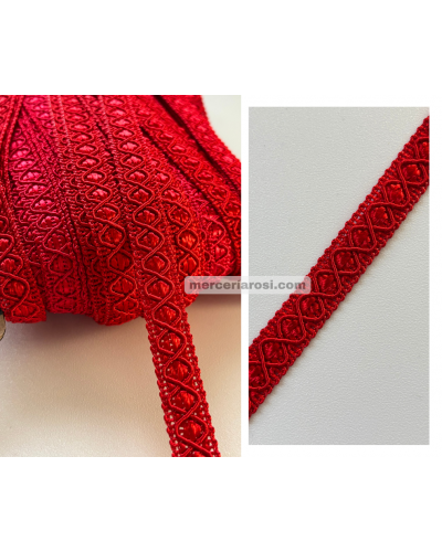 Galón pasamanería rombos (12 mm).