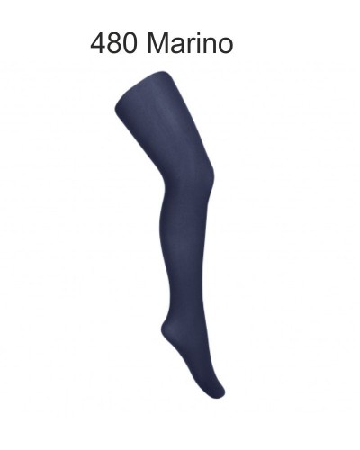 Panty Niña Microfibra 40 deniers Marino