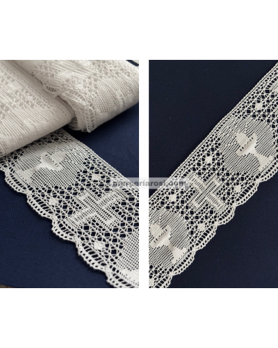 Encaje bolillo religioso 9315