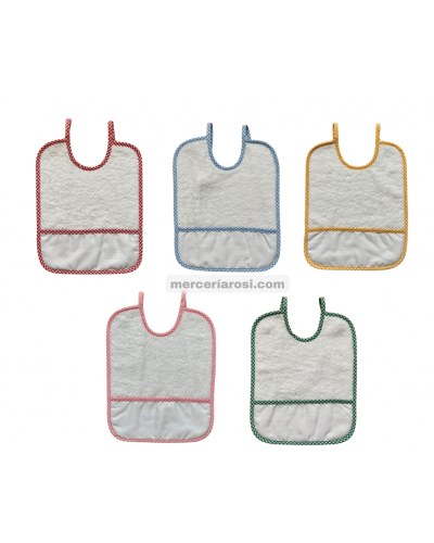 Baberos Panamá cuadros vichy 805