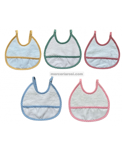 Baberos Panamá cuadros vichy 806