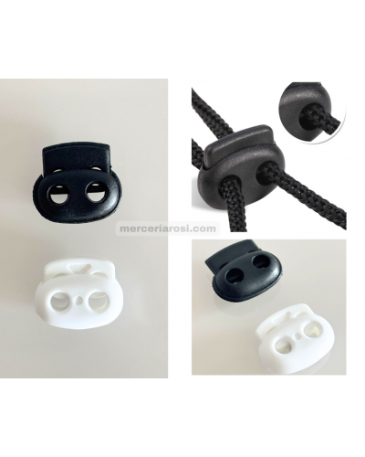 Tanca 2 agujeros plástico (25 mm)