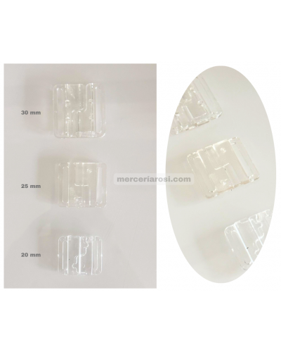 Broche de bikini transparente