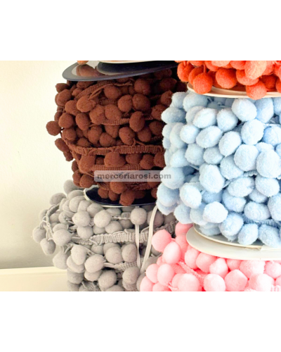 Fleco madroño mediano 30 mm