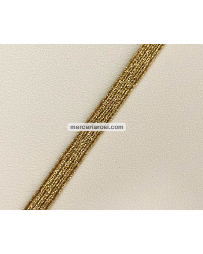 Goma elástica metalizada